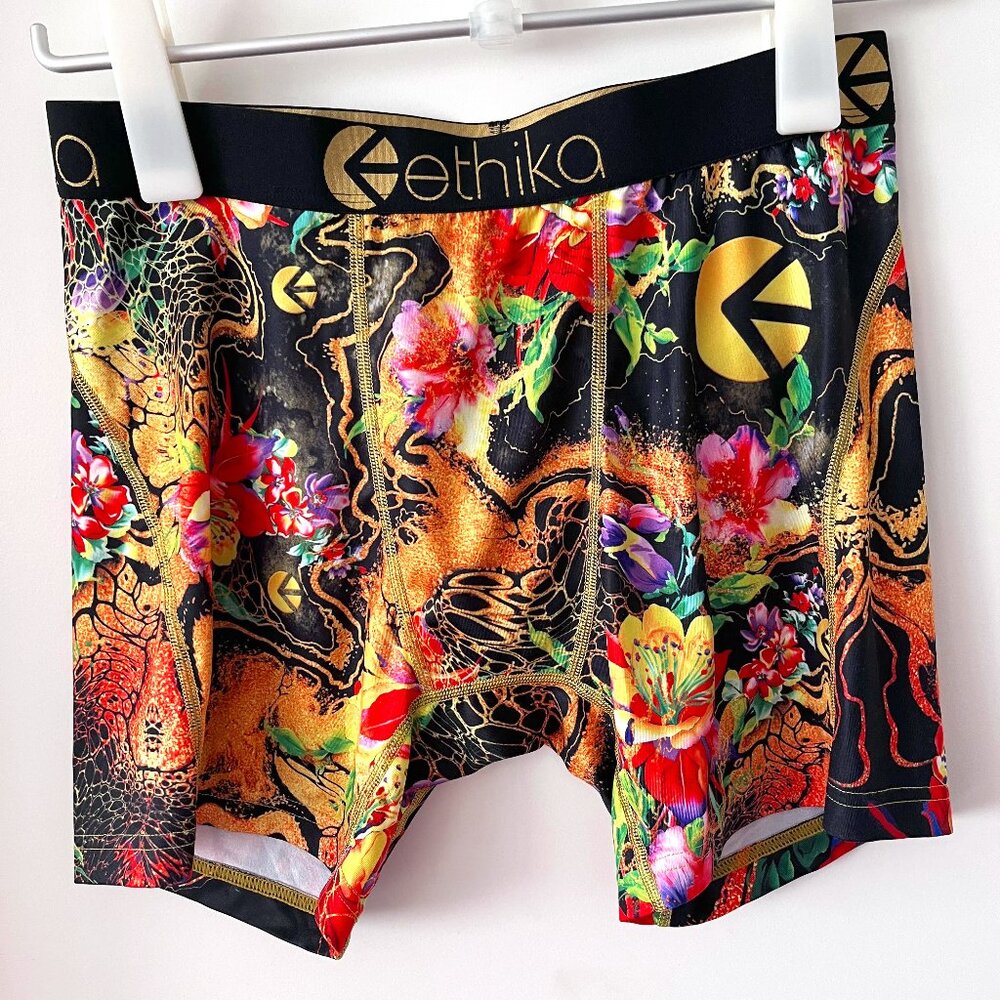 Ethika men's underwear / Mid cut Boxer Brief / US men's Medium